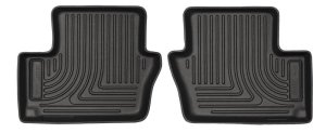 Dodge Caliber Floor Mats - Rear - Husky Liners - WeatherBeater - Black - `07-`12